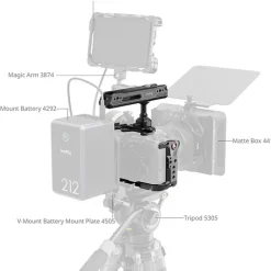 Clearance Basic Cage Kit with Rotating Top Handle for Sony FX2 Camera Support Systems