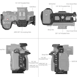 Online Black Mamba Series Cage for Panasonic Lumix S5 II and S5 IIX Camera Support Systems