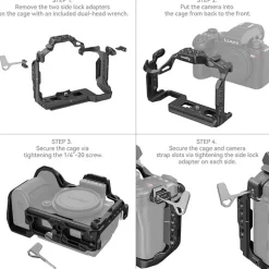 Online Black Mamba Series Cage for Panasonic Lumix S5 II and S5 IIX Camera Support Systems