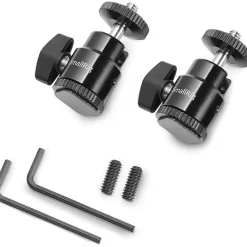 Clearance Camera Hot Shoe Mount with 1/4 in.-20 Screw Ball Head (2-Pack) Tripod Heads