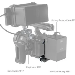 Fashion Compact V-Mount Battery Mounting System Camera Support Accessories