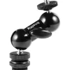 Outlet Double Ball Head with Cold Shoe and 1/4 in.-20 Stud Camera Support Accessories