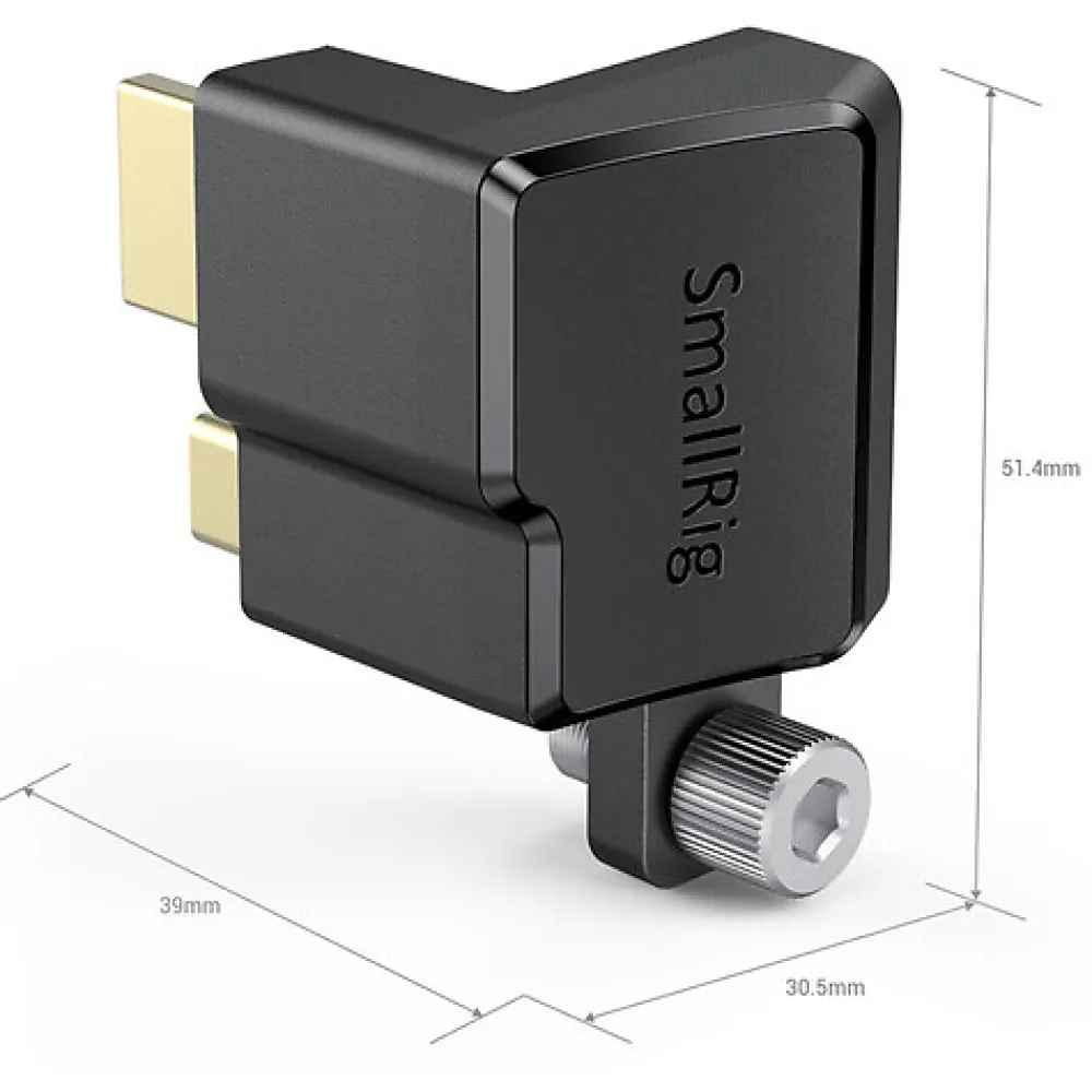 Fashion HDMI/USB Type-C Right-Angle Adapter for BMPCC 4K Camera Cage Camera Support Accessories