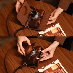 Clearance Leather Half Case Kit for Fujifilm X100VI Camera Bags