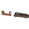 Best Leather Half Case Kit for Fujifilm X100VI (Brown) Camera Bags