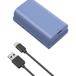 Fashion L-Series/NP-F550 USB-C Rechargeable Camera Battery Batteries & Power