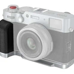 Outlet L-Shape Grip for FUJIFILM X100VI/X100V (Silver) Batteries & Adapters