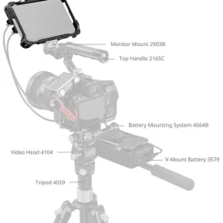 Hot Monitor Cage Kit for Atomos Shinobi II Camera Support Systems