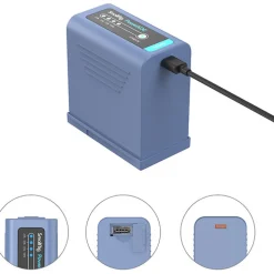 Sale NP-F970 USB-C Rechargeable Camera Battery Batteries & Adapters