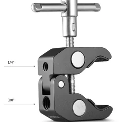 Discount Super Clamp with 1/4 in.-20 and 3/8 in.-16 Threads (Pair) Camera Support Accessories