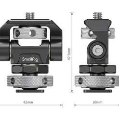 New Swivel and Tilt Monitor Mount with Shoe Adapter Mount Camera Support Accessories