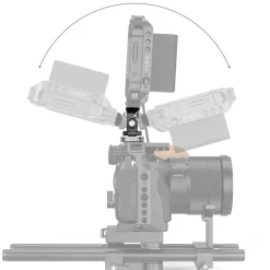 New Swivel and Tilt Monitor Mount with Shoe Adapter Mount Camera Support Accessories