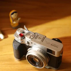 Discount Thumb Grip for Fujifilm X100VI/X100V (Silver) Camera Support Accessories