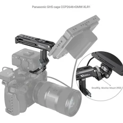 Sale Top Handle for Sony/Panasonic Cameras with Top Audio Adapter Camera Support Accessories