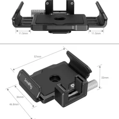 Outlet T5/T7 SSD Mount for Blackmagic Pocket Cinema Camera 6K Pro Camera Support Accessories