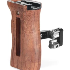 Hot Universal Wood Side Handle Camera Support Accessories