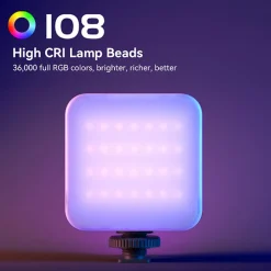 New Vibe P108 RGB Video Light Led Lights & Kits