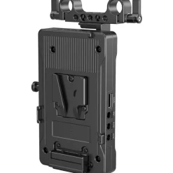Hot V-Mount Battery Adapter Plate with 15mm LWS Rod Clamp & Adjustable Arm Camera Support Accessories