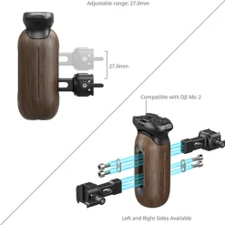 New Wooden Side Handle with NATO Clamp Camera Support Accessories