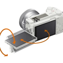 Outlet Alpha ZV-E10 II Mirrorless Digital Camera with 16-50mm Lens (White) Mirrorless