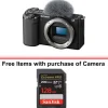 Sale Alpha ZV-E10 Mirrorless Digital Camera Body (Black) Mirrorless