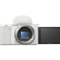 Online Alpha ZV-E10 Mirrorless Digital Camera Body (White) Mirrorless
