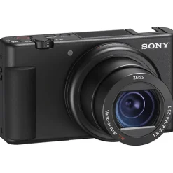 Fashion ZV-1 Digital Camera (Black) with Vloggers Accessory Kit (ACC-VC1) Point & Shoot