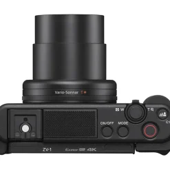 Fashion ZV-1 Digital Camera (Black) with Vloggers Accessory Kit (ACC-VC1) Point & Shoot