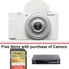 Sale ZV-1F Vlogging Camera (White) Point & Shoot