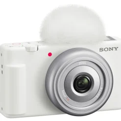 Sale ZV-1F Vlogging Camera (White) Point & Shoot