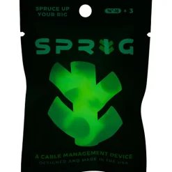 Outlet Big Cable Management Device for 3/8 in.-16 Threaded Holes (Glow in the Dark, 3-Pack) Camera Support Accessories