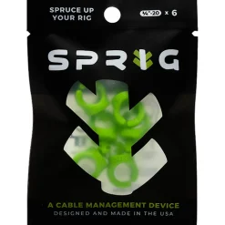 Best Cable Management Device for 1/4 in.-20 Threaded Holes (6-Pack, Green) Camera Support Accessories