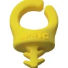 Hot Cable Management Device for 1/4 in.-20 Threaded Holes (6-Pack, Yellow) Camera Support Accessories