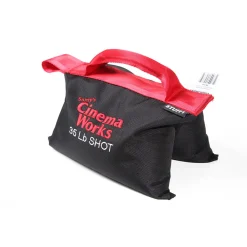 Best Cinema Works 35 lb Shot Bag (Black with Red Handle) Sand & Weight Bags