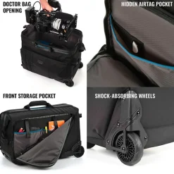 Online Cineluxe V2 Roller 24 (Black, 43L) Hard Cases & Large Bags