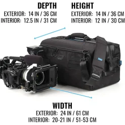 Hot Cineluxe V2 Shoulder Bag 24 (Black, 52L) Camera Bags