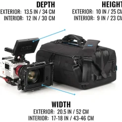Hot Cineluxe V2 Shoulder Bag 16 (Black, 18L) Camera Bags