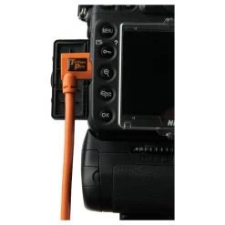 Fashion 15 ft. TetherPro USB 3.0 Male A to Micro-B Right Angle Cable (Orange) Cables & Power Supplies