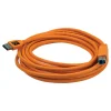 Online Pro SuperSpeed USB 3.0 Male A to Male B 15 ft. Cable (Orange) Cables