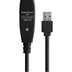 Clearance Tetherboost Pro USB 3.0 Core Controller (Black) Cables