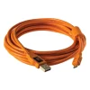 Sale TetherPro USB 2.0 A Male to Micro-B 5-Pin 15 ft. Cable (Orange) Cables