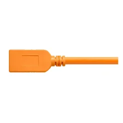 Outlet Tetherpro USB-C to USB Female Adapter Extender (15 ft. Orange) Cables