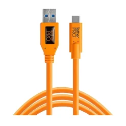 Discount TetherPro USB 3.0 to USB-C (15 ft. Orange) Cables