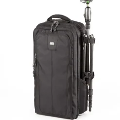 Fashion Airport Essentials Backpack (Small, Black) Camera Bags