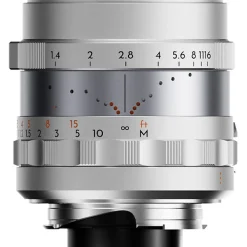Clearance Simera 28mm f/1.4 (Leica M, Silver) Normal Lenses
