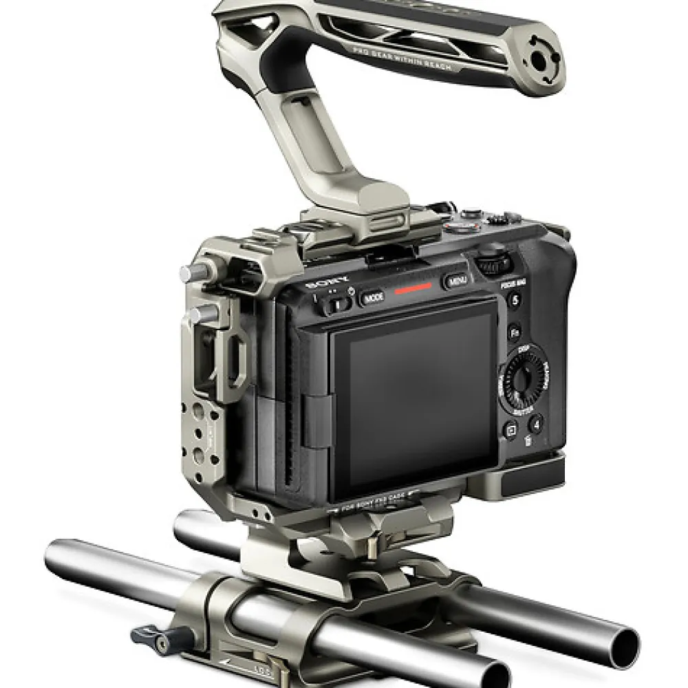 New Camera Cage Basic Kit v2 for Sony FX3 & FX30 (Titanium Gray) Camera Support Systems