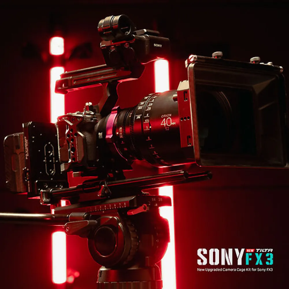 New Camera Cage Basic Kit v2 for Sony FX3 & FX30 (Titanium Gray) Camera Support Systems