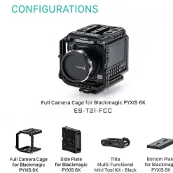 Hot Full Cage for Blackmagic PYXIS 6K Camera Support Systems