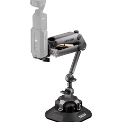 Discount Hydra Alien Mini Car Mount Kit with Electronic Suction Cup (Titanium Gray) Camera Support Accessories