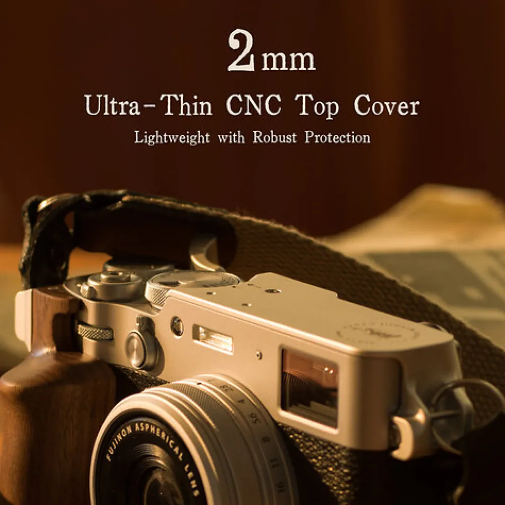 Clearance Vintage Cage Base Kit for Fujifilm X100VI (Black) Camera Support Systems